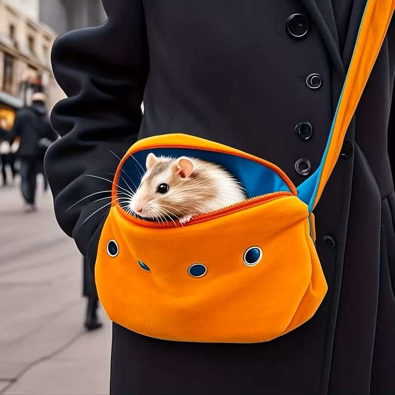 Bolso vinculación Naranja/Azul